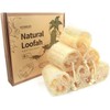 Esponjas de lufa exfoliantes suaves – Pack de 6 para