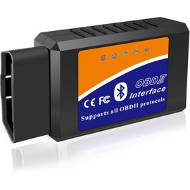 ELM327 OBD2 Bluetooth Scanner | Lector de Códigos y Diagnóstico para Autos | Compatible con Android y Windows | Con Torque Pro APP
