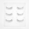 CLEAREYELASH Natural 3D 3D Matsueku False Eyelashes 3 Pairs (S01