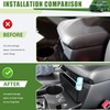 Qyebbk Center Console Organizer for 2010-2024 Toyota 4Runner Hanging Armrest