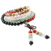 Shanxing 6mm Natural Chakra Crystals 108 Prayer Beads Mala Wrap