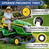 GICOOL 15x6.00-6nhs Lawn Mower Tire Assembly, 15x6-6 Riding Lawnmowers and