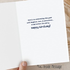 m&h invites Funny Birthday Card Hilarious Back Goes Out Joke – Humor Greeting Card for Him, Her, Friends, Adults – Perfect for Milestone Birthdays