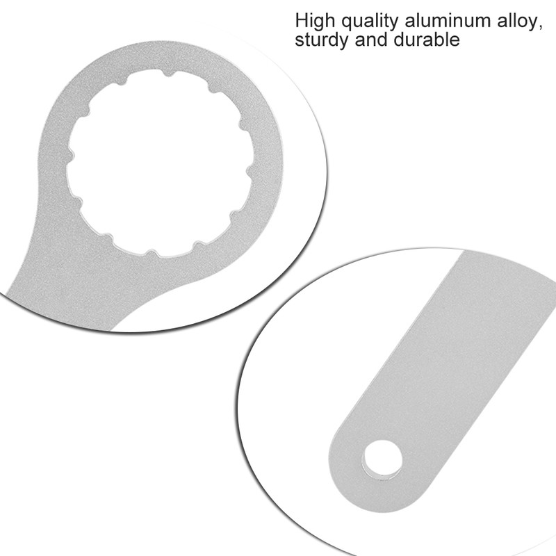 Aluminum Alloy Portable Bicycle Bottom Bracket Wrench Bike Repair Tool