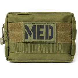 OD Green MOLLE Medic Pouch Waist Pack Tool Bag EDC Organiser Airsoft Military Army Utility Belt Backpack Vest Olive Drab