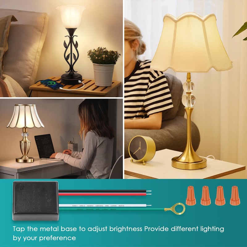 Touch Lamp Control Module Touch Lamp Sensor Replacement Kit with