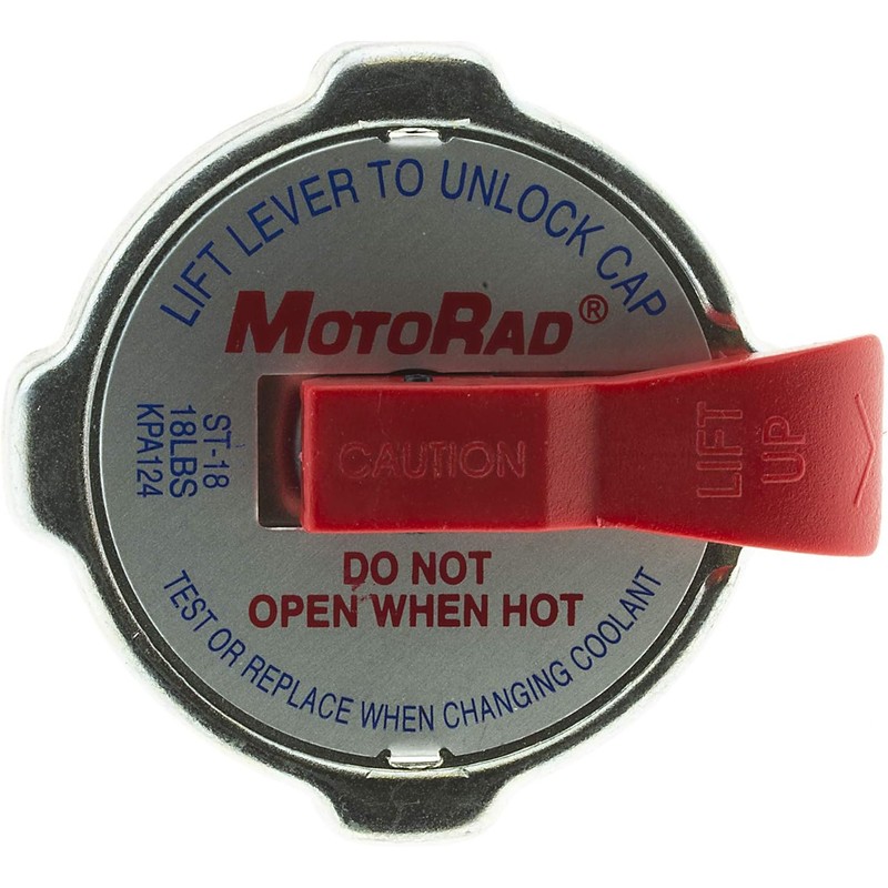 MotoRad Tapa de Radiador ST18 para Jeep Wrangler, Grand Cherokee