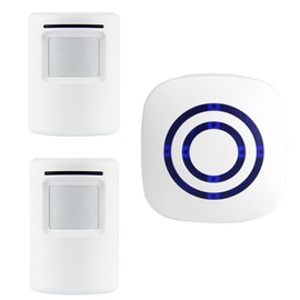 Motion Sensor Doorbell Entry Alert for Business Store Entry Welcome Door Chim Buzzer Monitor Detect, Wireless Home Security Driveway Weatherproof Alarm