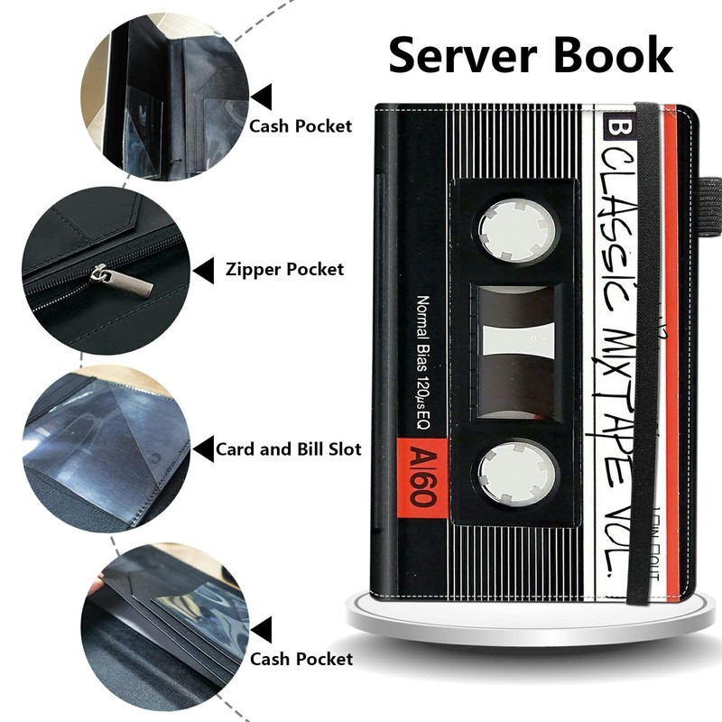 Rossy Server Books for Waitress & Waiter 9 x 5