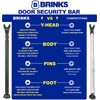 BRINKS Door Security Bar - Adjustable Brinks Door Security Bar