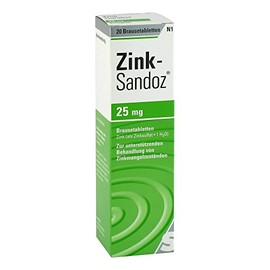 ZINK SANDOZ Effervescent Tablets Pack of 20