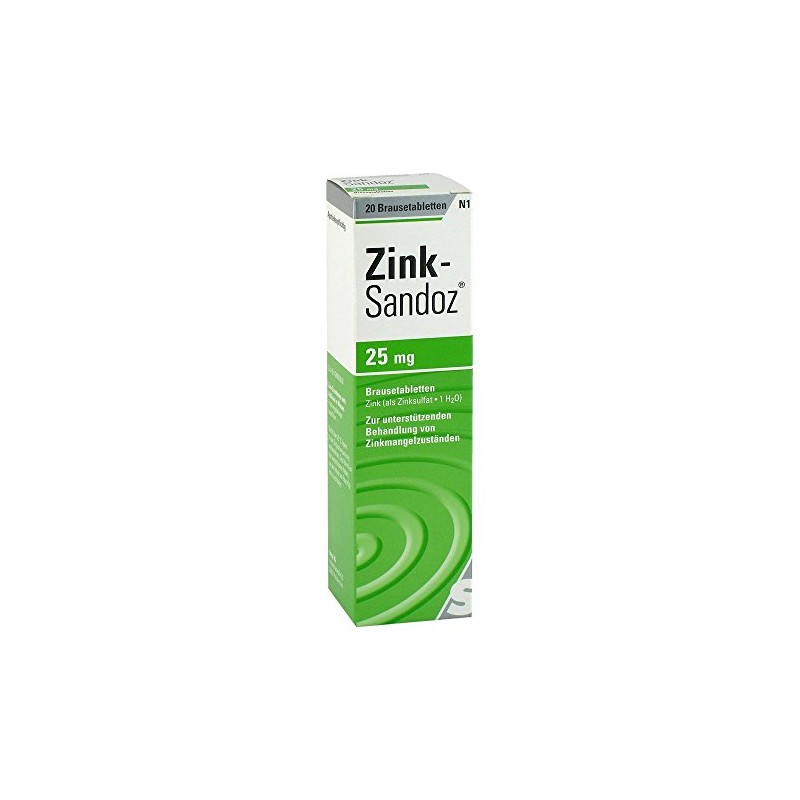 ZINK SANDOZ Effervescent Tablets Pack of 20