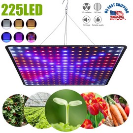 Unbranded 8500W 256 LED Grow Light Panel Full Spectrum Lamp for Indoor Plant Veg Flower US