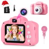 GKTZ Camera Toys for Girls Age 3-8, Kids Selfie Camera