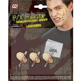 Sfx 3 Piercings Accessory for Fancy Dress