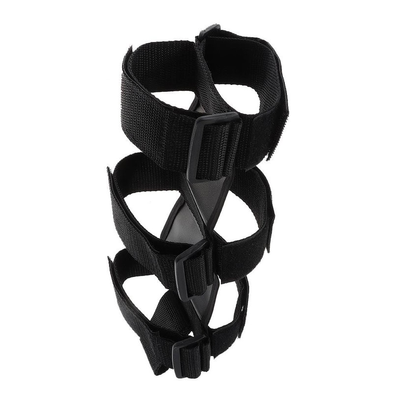 SSHHUI 2pcs Adjustable Fire Extinguishers Black Bracket Strap 3 lb