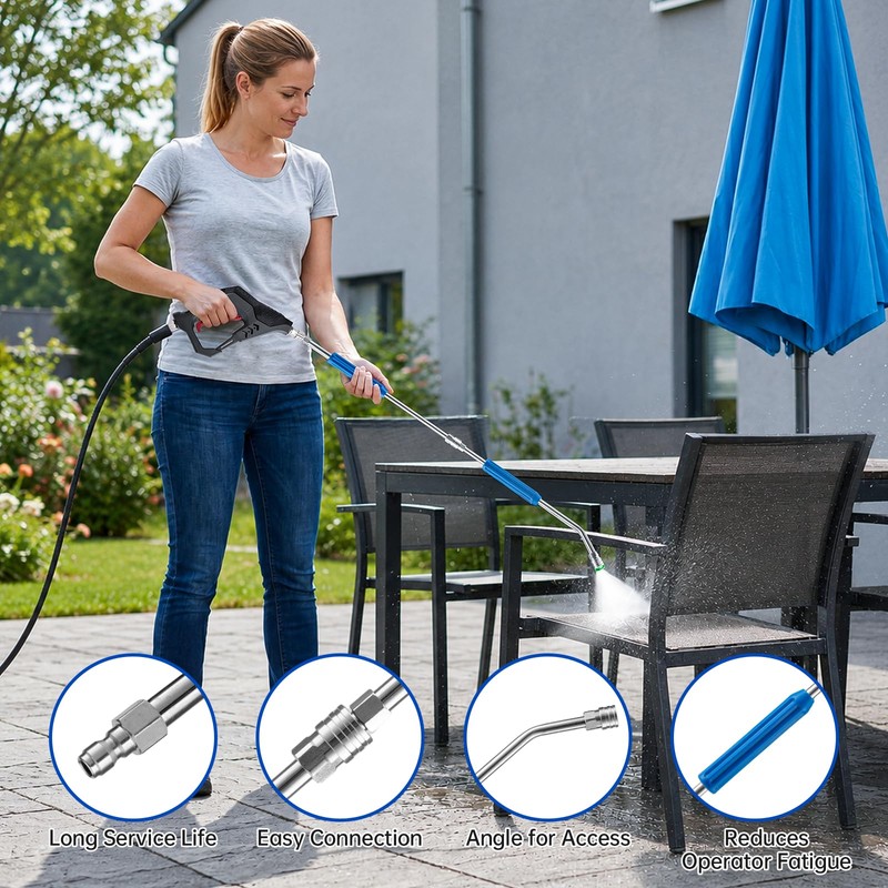 AURORA CAR Pressure Washer Extension Wand 17 Inch 30 Degree