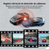 Cámara Redtiger A6 para Auto 4K Triple Cámara Wifi Pantalla