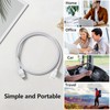 QEINZOY Charging Cable Compatible with Garmin Fenix 7 7S 7X
