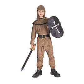 RG Costumes King Arthur Costume, Child Small, Silver