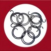 Universal Hardware Internal Door Handle Springs 2 Turns Coil Lock