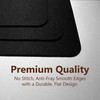 NYCCS 3-Pack Mouse Pads, Non-Slip Rubber Base, Waterproof Smooth Surface