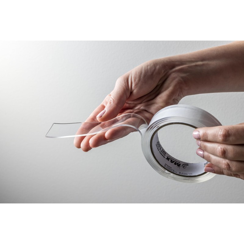 Duck Max Strength Double-Sided Gel Tape with Nano-Grab Technology, Heavy