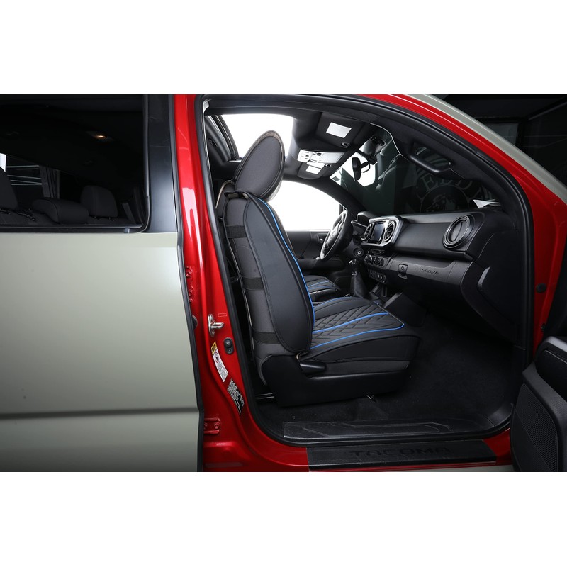 Tomatoman Tacoma Car Seat Covers Compatible with Toyota Tacoma 2005-2023
