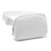 Gitus Fanny Pack, White, One Size, Mini Belt Bag