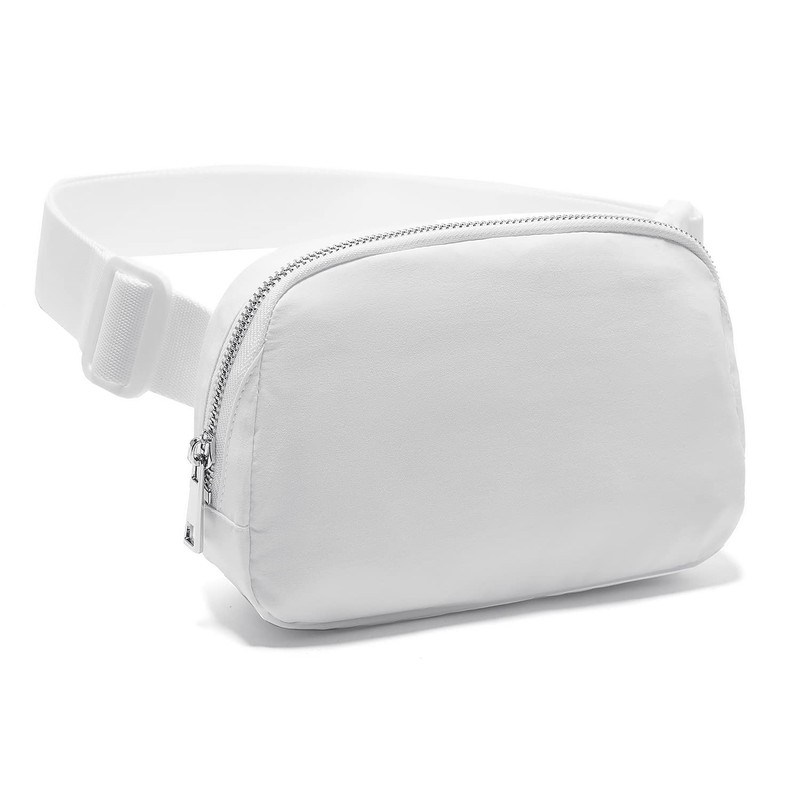 Gitus Fanny Pack, White, One Size, Mini Belt Bag