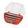 YINSHIU 5-Piece Bolt Extractor Set, Screw Extractor for Damaged Screws,