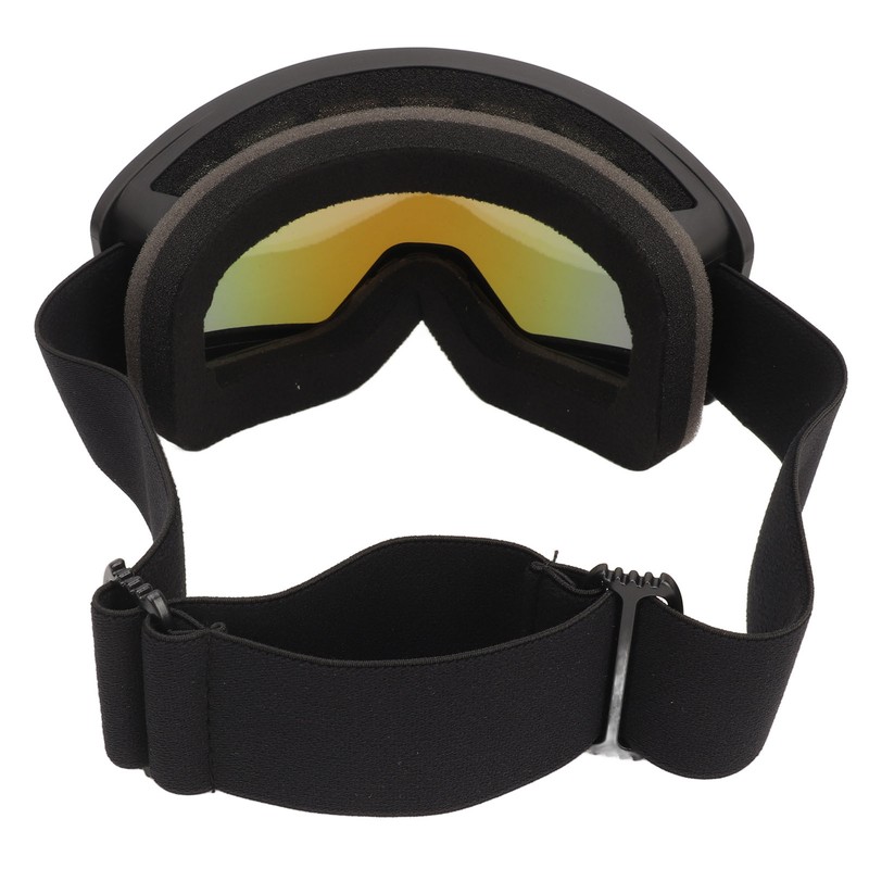 Ski Goggles Double Layer Sun Protection Anti Fog Adjustable Elasticity