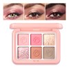 Paletas De Sombras De Ojos Varios Tonos Color De La