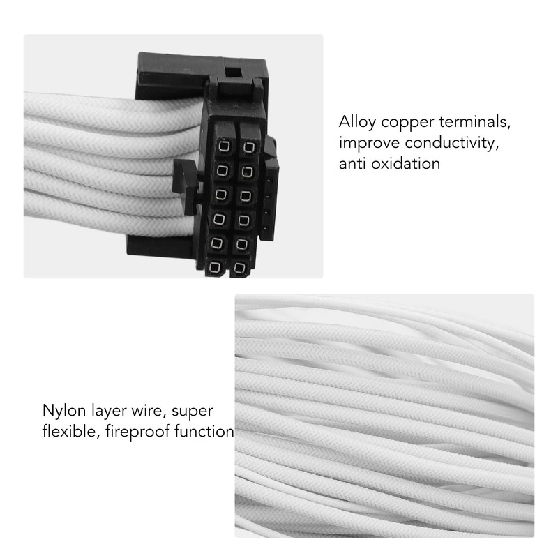Power Module Cable 12 4P to 12 4P 90 Degree