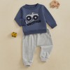 XIXIMAON Big Brother Little Brother Matching Outfits 2pcs Baby Boy