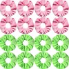 TUCEWP 16Pcs Pink and Green Scrunchies for Women Girls Velvet