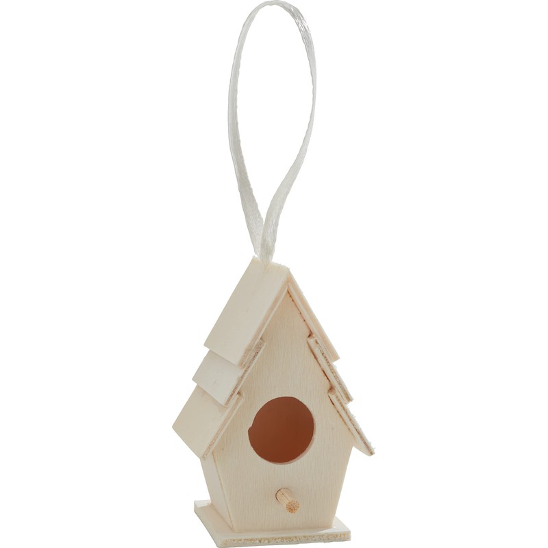 8 DECORATIVE BIRD HOUSE HANGING WOODEN BIRD HOUSE Craft Decorating