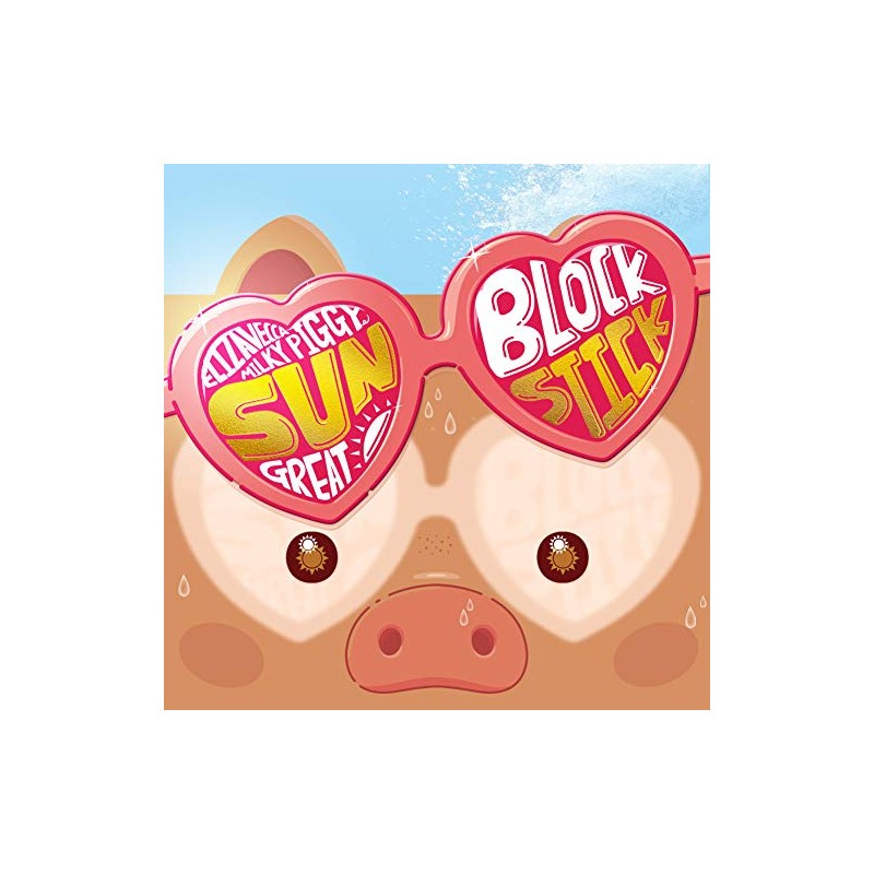 ELIZAVECCA MILKY PIGGY SUN GREAT BLOCK STICK - Protector solar