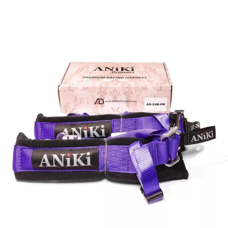 Aniki Dynamics 2 ANIKI PURPLE 4 POINT 2" BUCKLE SEAT