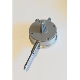 Chicago Brand Dial Indicator 0-25mm 0.01mm Reading #50157 Stainless