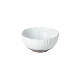 Costa Nova Ceramic Stoneware 22 oz. Soup & Cereal Bowl - Festa Collection, White | Microwave & Dishwasher Safe Dinnerware | Food Safe Glazing | Restaurant Quality Tableware