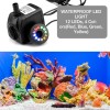 Unbranded 15W Submersible Water Pump W/ 12 LED Light For