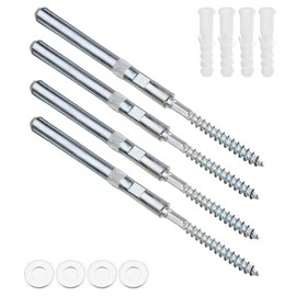 4 pcs Floating Shelf Invisible Support Bracket,Silver Hidden Brackets for Floating Wood Shelves,Great Invisible Support for Thin Shelf–Shelving Mounting Hardware (0.3*3.9inch(4 pcs))