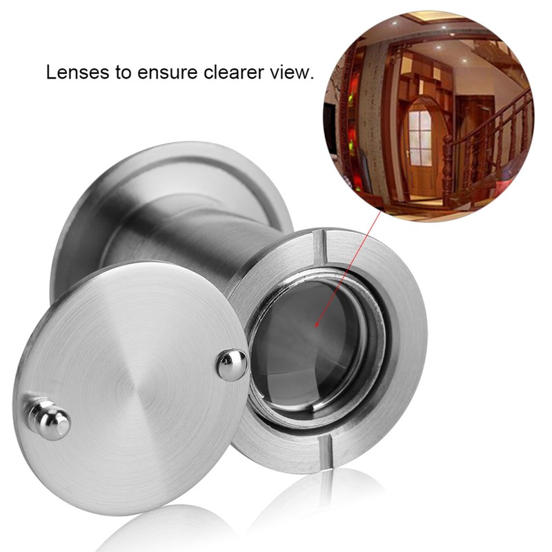 Lybunair Home Security Door Peephole 220 Degree Wide Angle Peephole