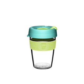 KeepCup Original, Lightweight Plastic Reusable Coffee Cup with Splashproof Sipper Lid - 12oz/340ml - Matcha