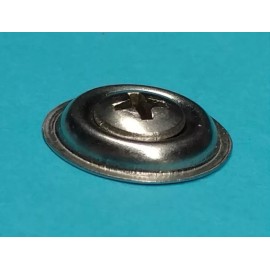 Star Sheet Metal Screws Oval Head Phillips Drive Stainless Steel #8 x 2 " Qty 50