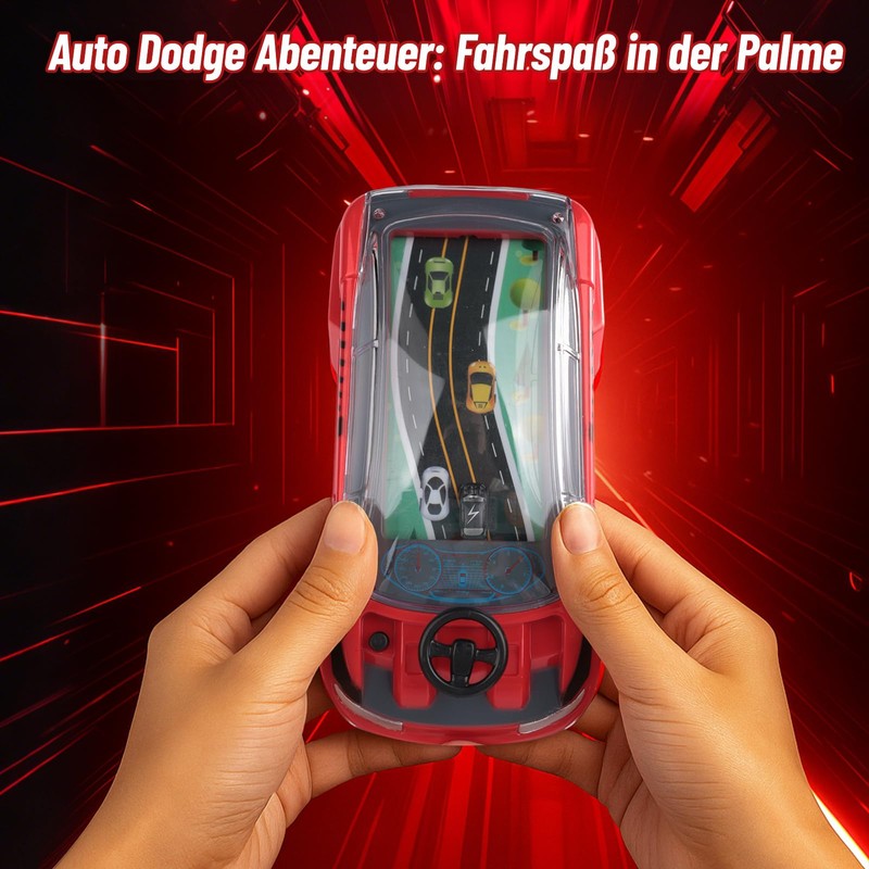 Handheld Racing Car Game for Children - Portable Double Player