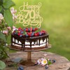 1 paquete de decoración para tarta de 70 cumpleaños con