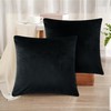 AMEHA Velvet Cushion Covers 45 x 45 cm Set of