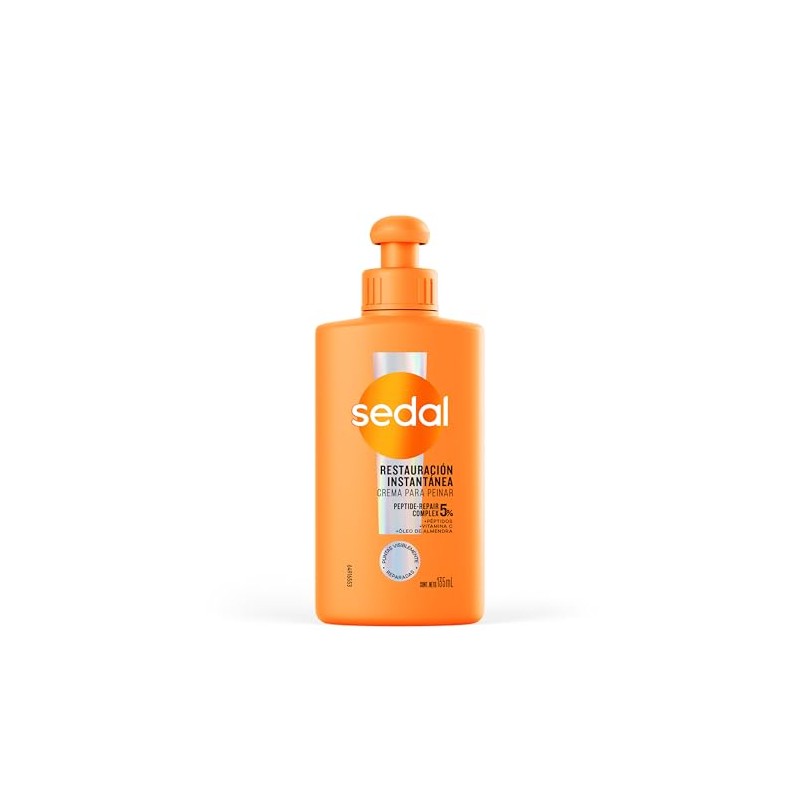 Sedal Crema para Peinar Restauración Instantánea, 135 ml